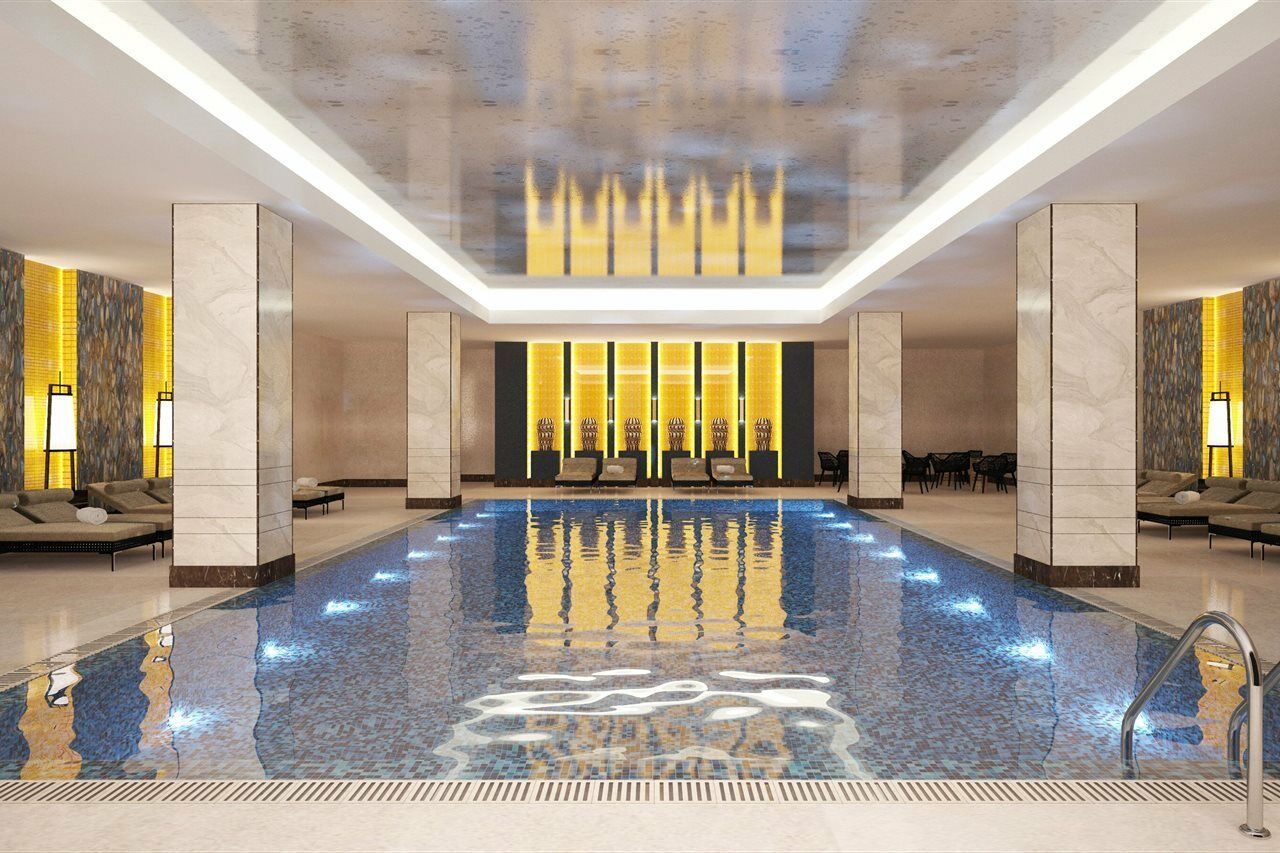 Doubletree By Hilton Antalya City Centre Εξωτερικό φωτογραφία The pool at the spa